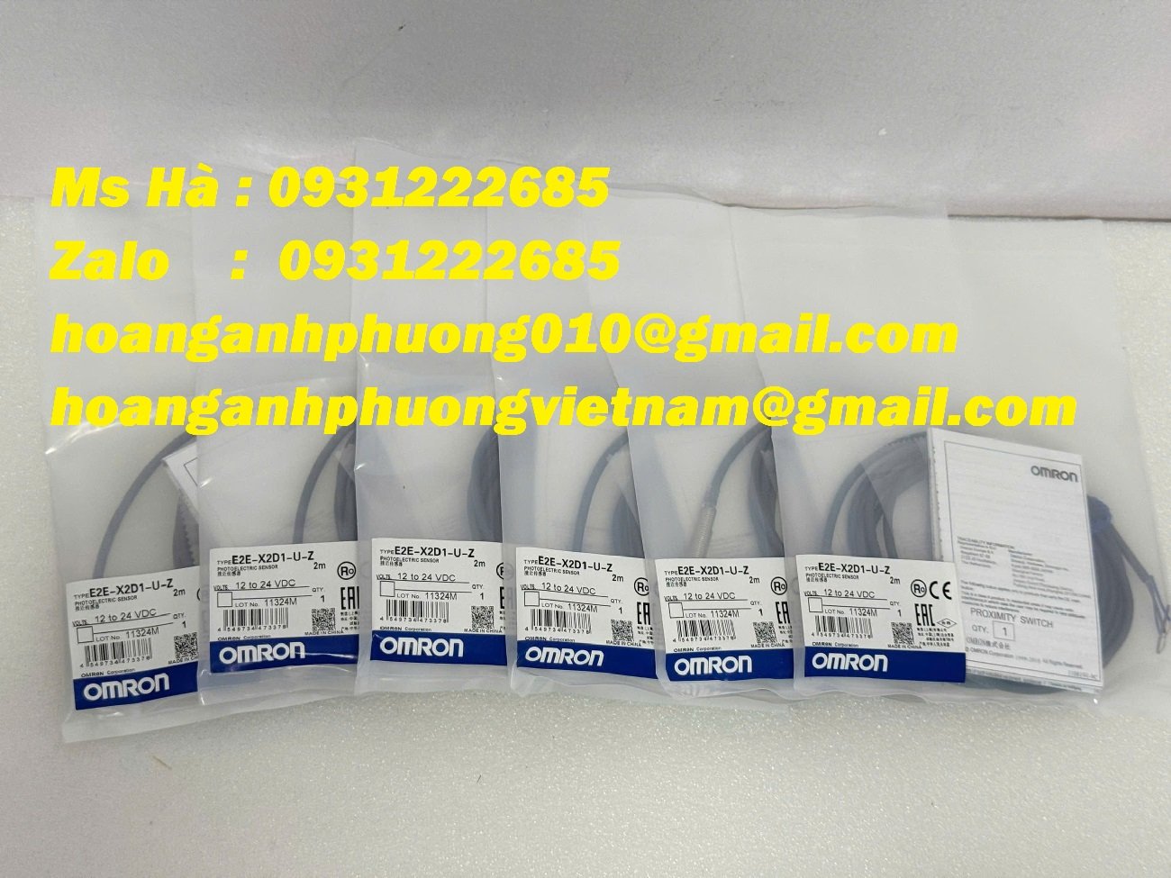 E2E-X2D1-U-Z | Cảm biến tiệm cận dòng Omron | Hoàng Anh Phương