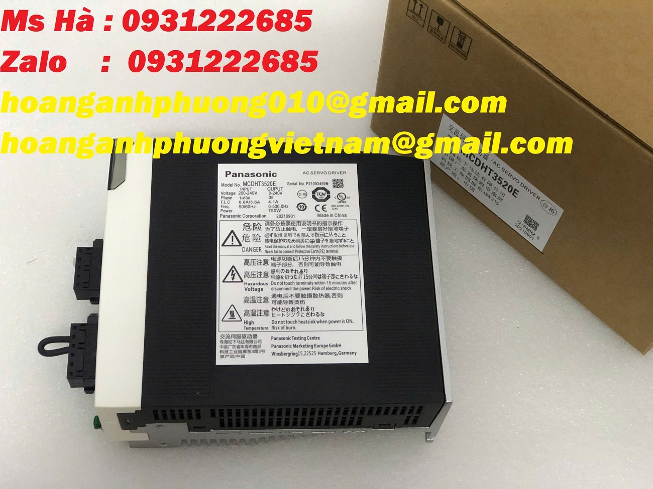 New 100% - MCDHT3520E panasonic - Servo điều khiển