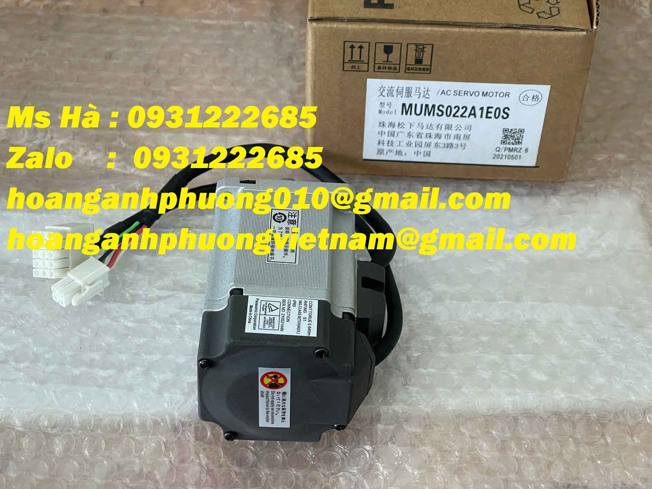 Động cơ servo giá tốt toàn quốc - panasonic MUMS022A1E0S