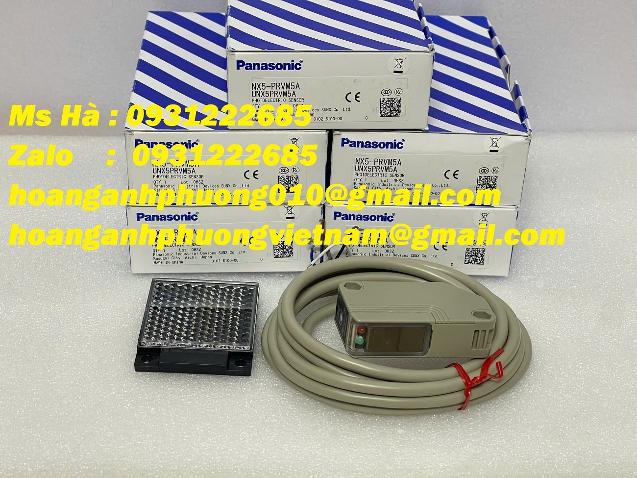Cảm biến quang điện panasonic NX5-PRVM5A hàng mới 100%