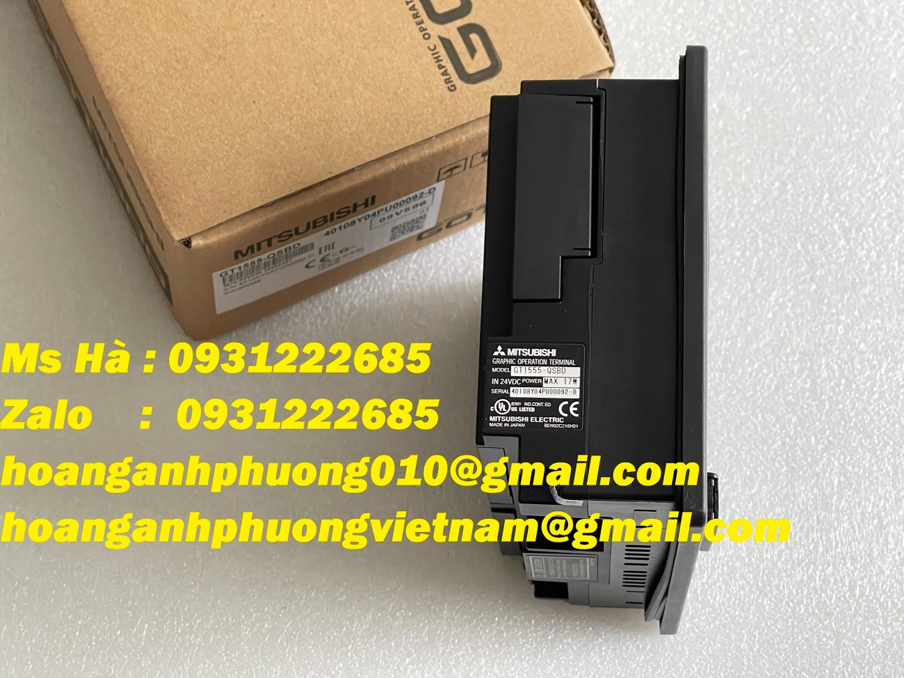 Bán hàng mới - HMI màn hình công nghiệp GT1555-QSBD mitsubishi