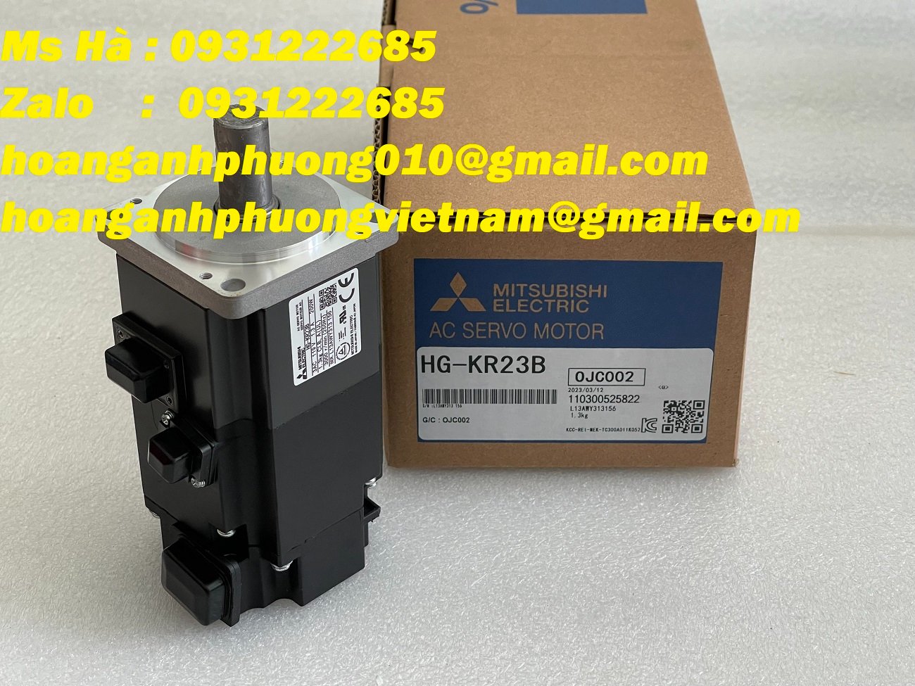 Động cơ servo có thắng HG-KR23B mitsubishi Japan