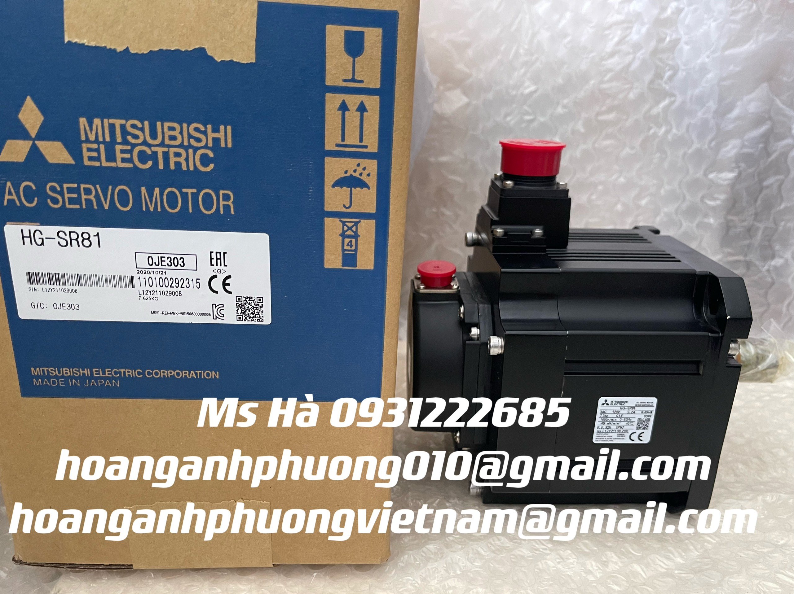 Động cơ mitsubishi J4 series HG-SR81 850W - Bình Dương
