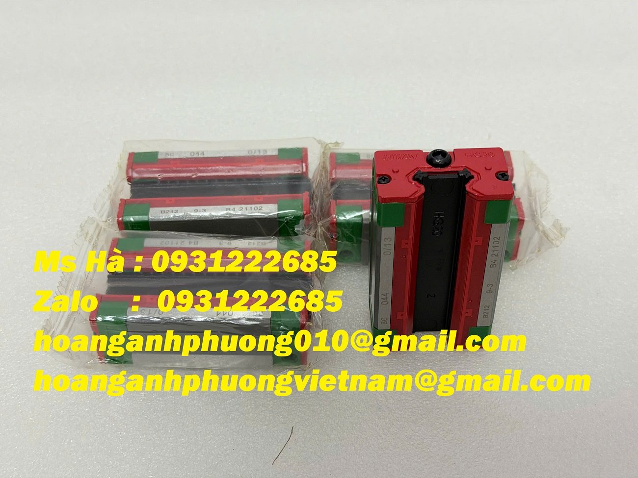 Con trượt dòng Hiwin HGH20 D72FY86D độ bền cao