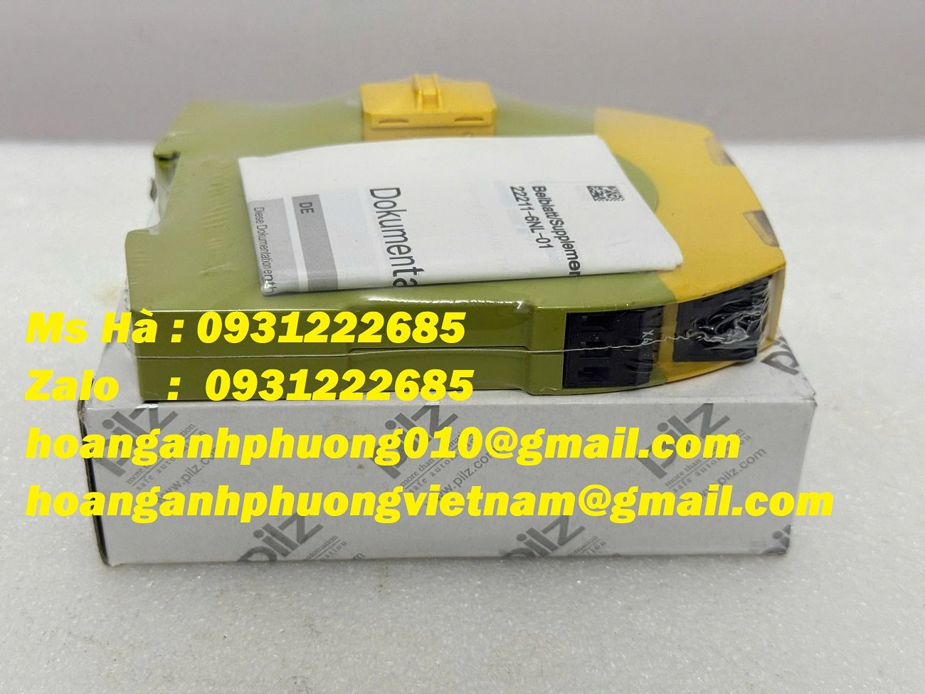 Giá tốt - Rờ le an toàn Pilz PNOZ s7.1 24VDC 3n/o 750167