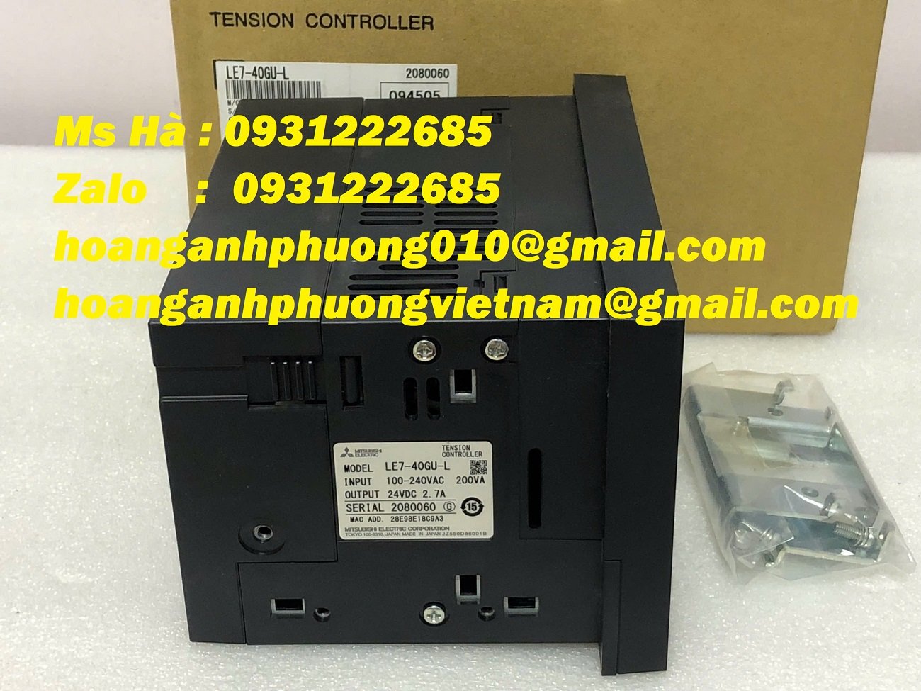 Hàng mới - Bộ điều khiển lực căng LE7-40GU-L Mitsubishi