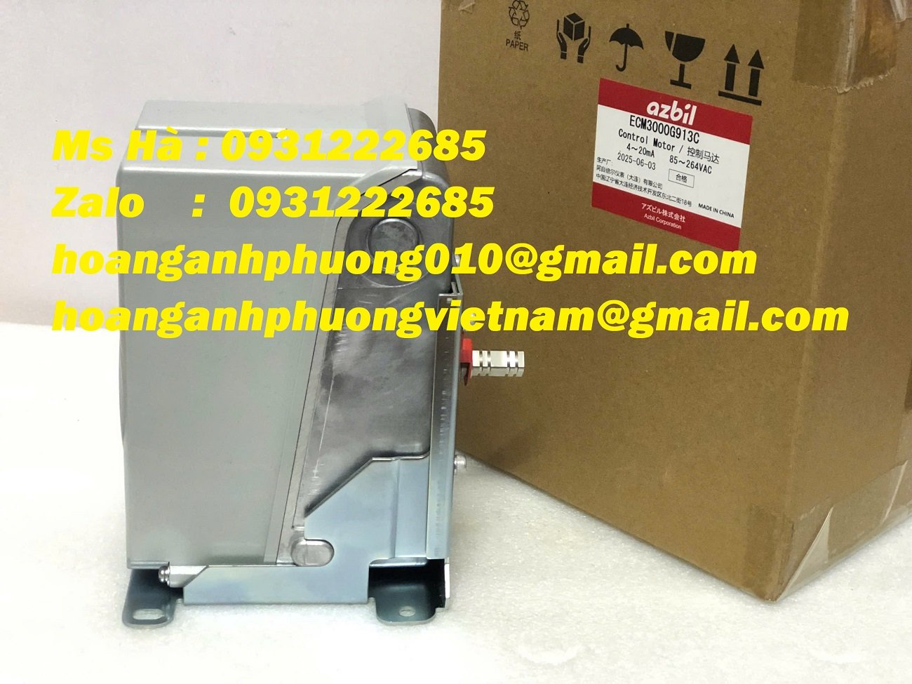 Động cơ truyển động điều khiển ECM3000G913C Azbil