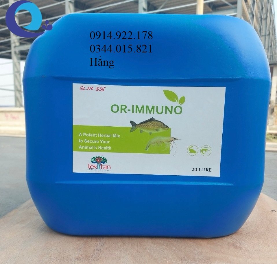Thảo dược Or immuno, hỗ trợ gan, tăng sức đề kháng, giảm phụ thuộ