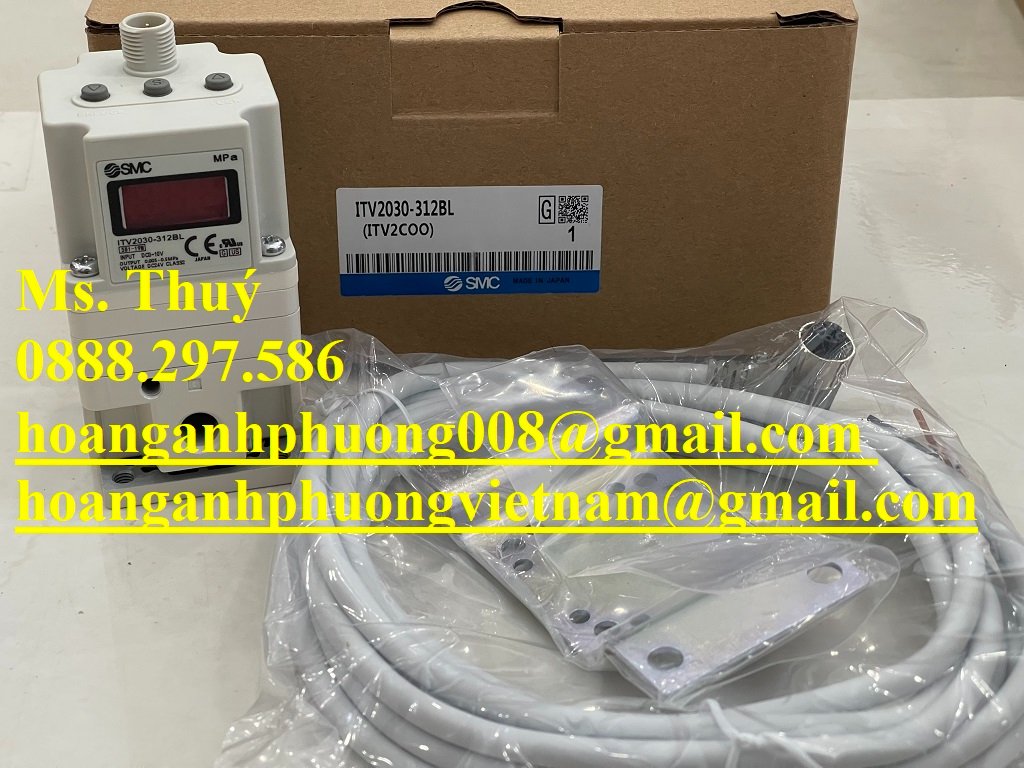 Van điều áp ITV2030-312BL - Hàng SMC nhập giá tốt - Giao toàn quố