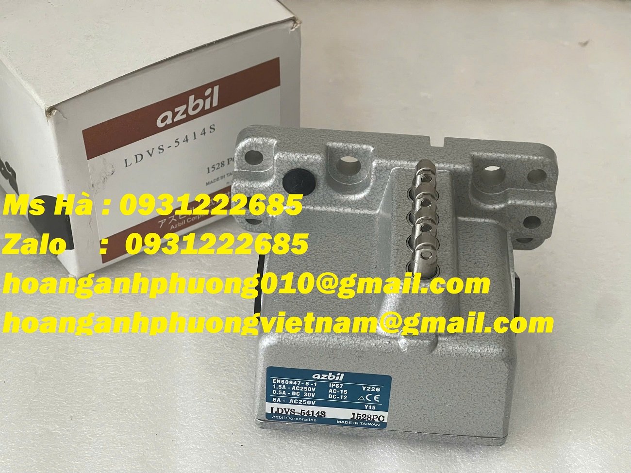Azbil LDVS-5414S - Công tắc hành trình - giá bán ổn định hiện nay