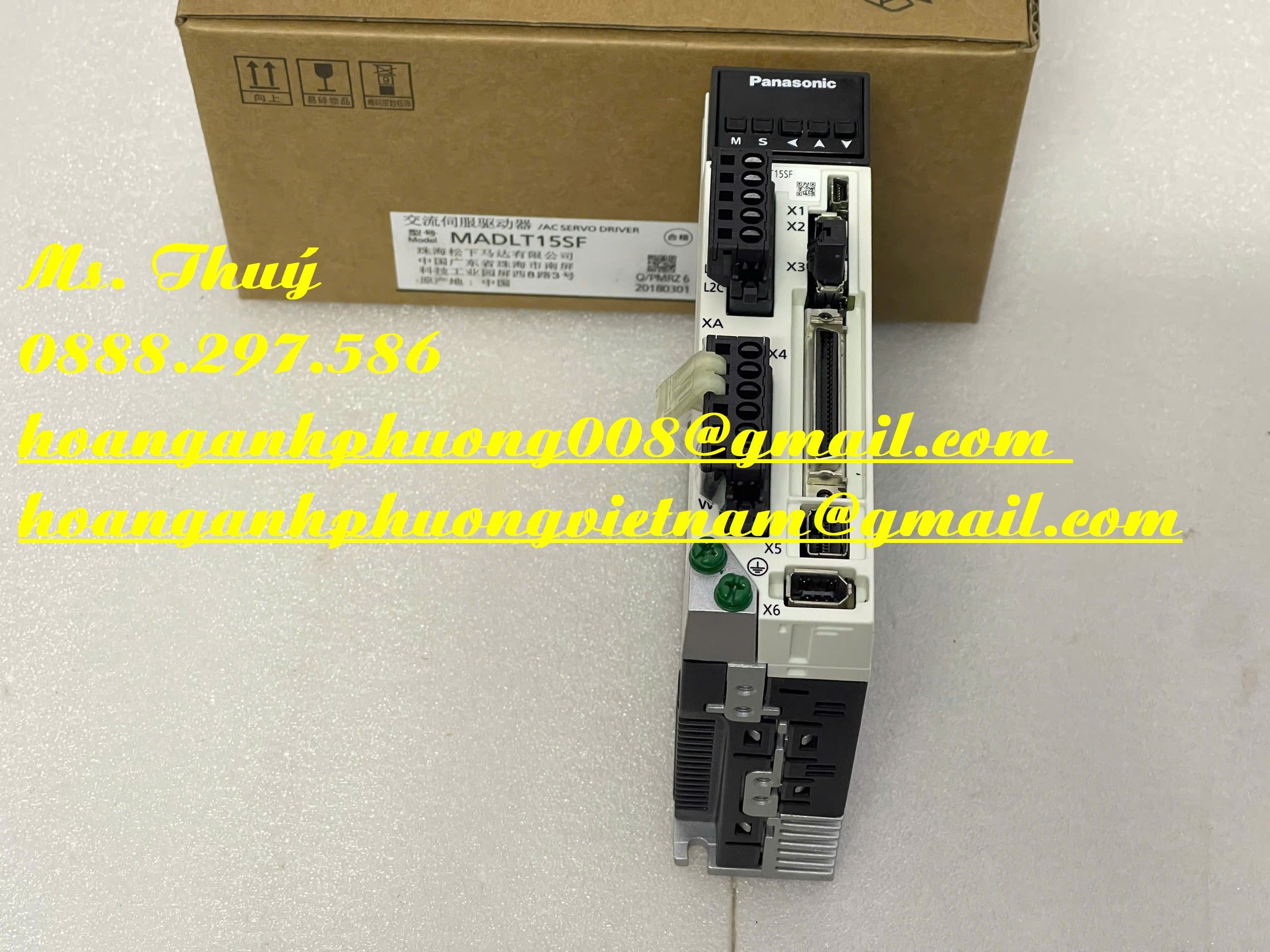 Thiết bị giá tốt - Servo Diver Panasonic MADLT15SF