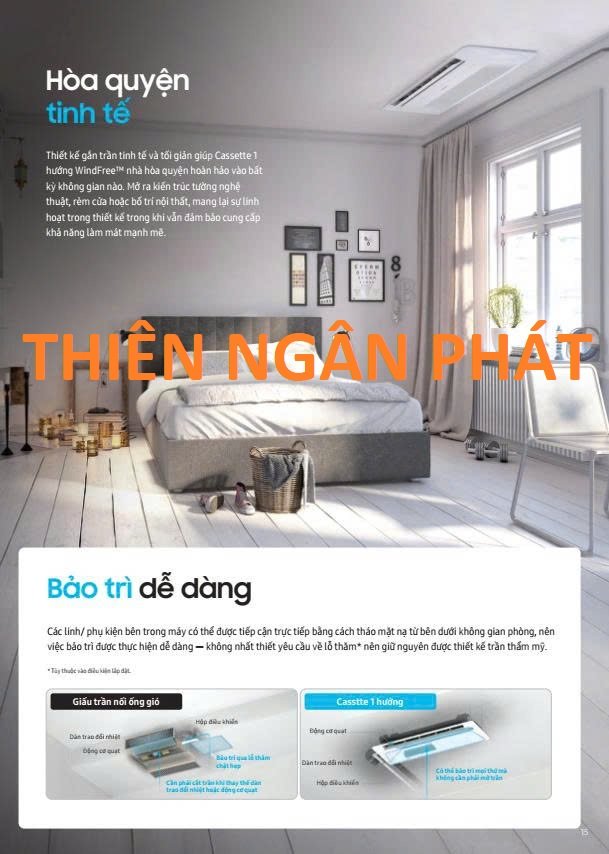 Máy lạnh âm trần Samsung inverter AC026FE1DKF/EA 1 hướng
