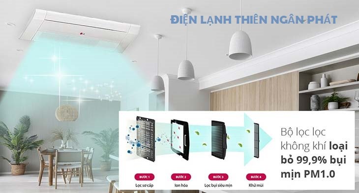 Máy Lạnh Âm Trần LG ZTNQ24GTLA0 - Inverter