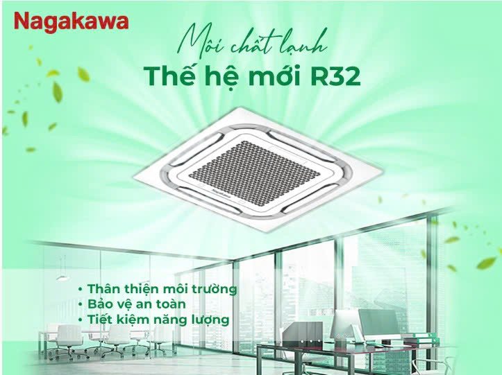 Máy Lạnh Âm Trần Nagakawa NIT-C18R2U35-Inverter
