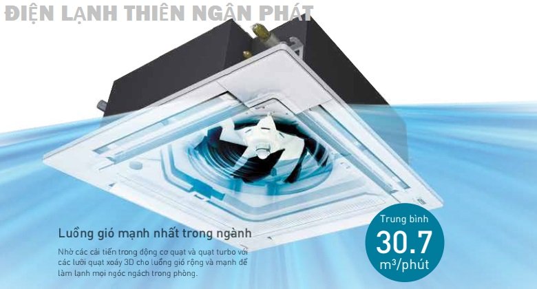 Điều hòa âm trần Panasonic 18.000BTU 1 chiều Inverter S-1821PU3H