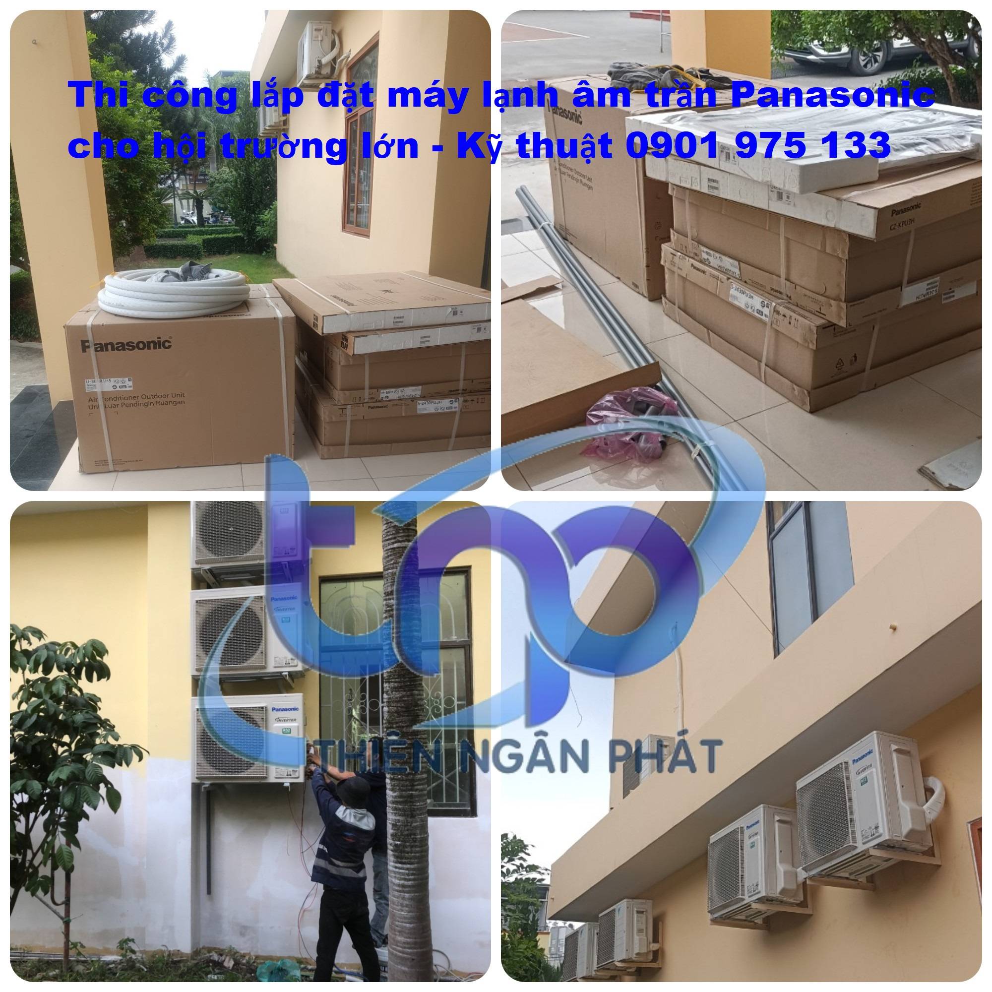 Máy Lạnh Âm Trần Panasonic S-3448PU3H/U-43PR1H5-Inverter-Gas R32
