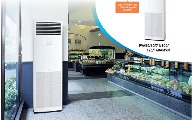 Máy lạnh tủ đứng Daikin FVA60AMVM/RZF60DVM inverter R32
