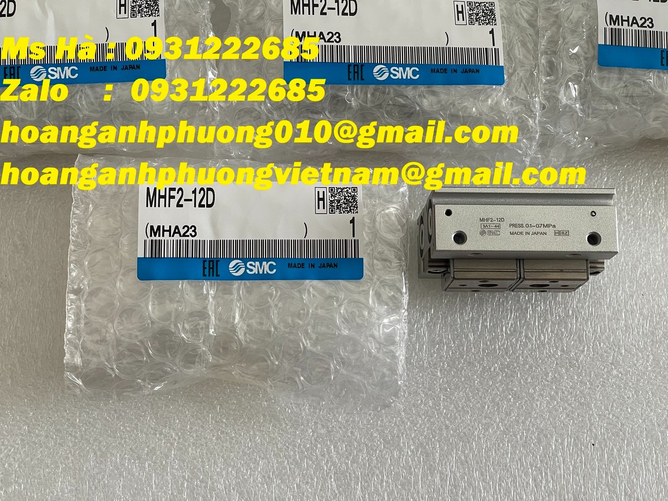 Giao hàng nhanh - xi lanh kẹp MHF2-12D hãng SMC