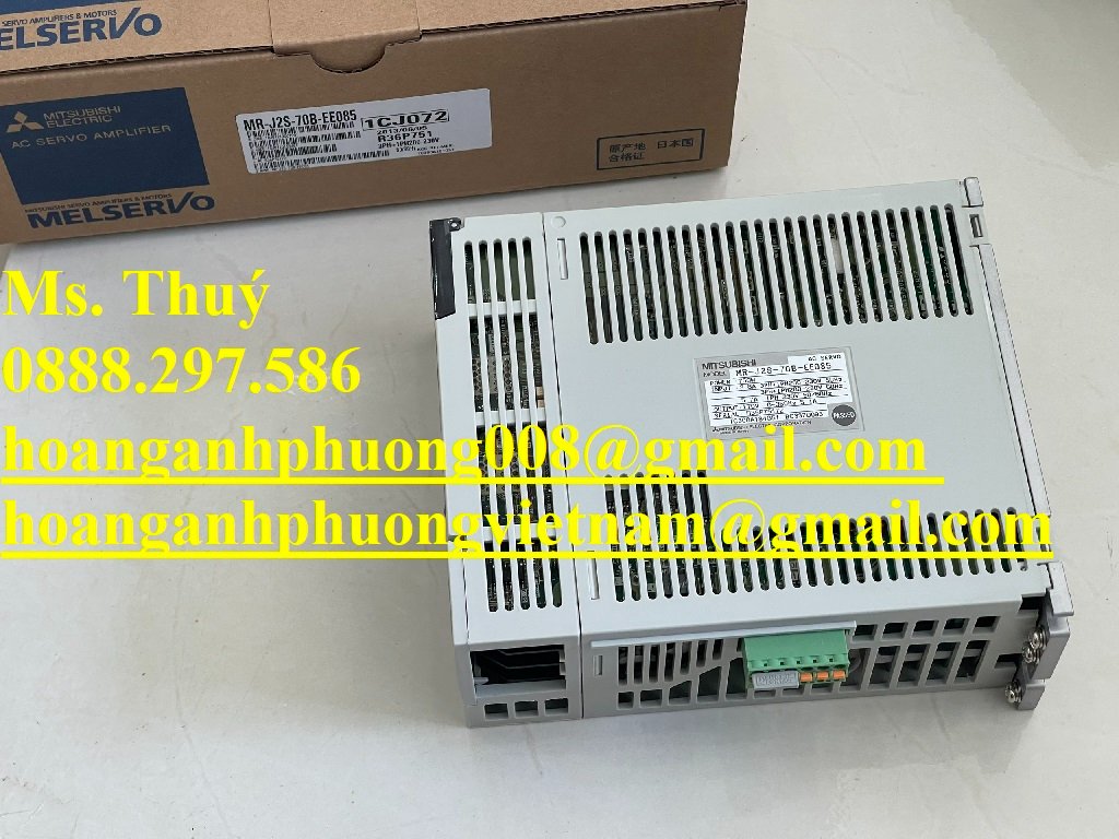 New servo driver MR-J2S-70B-EE085 - Phân phối Mitsubishi tại Bình