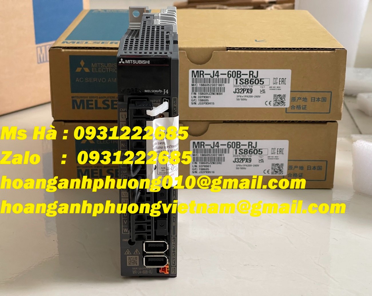 Bộ điều khiển động cơ MR-J4-60B-RJ Mitsubishi - độ chính xác cao