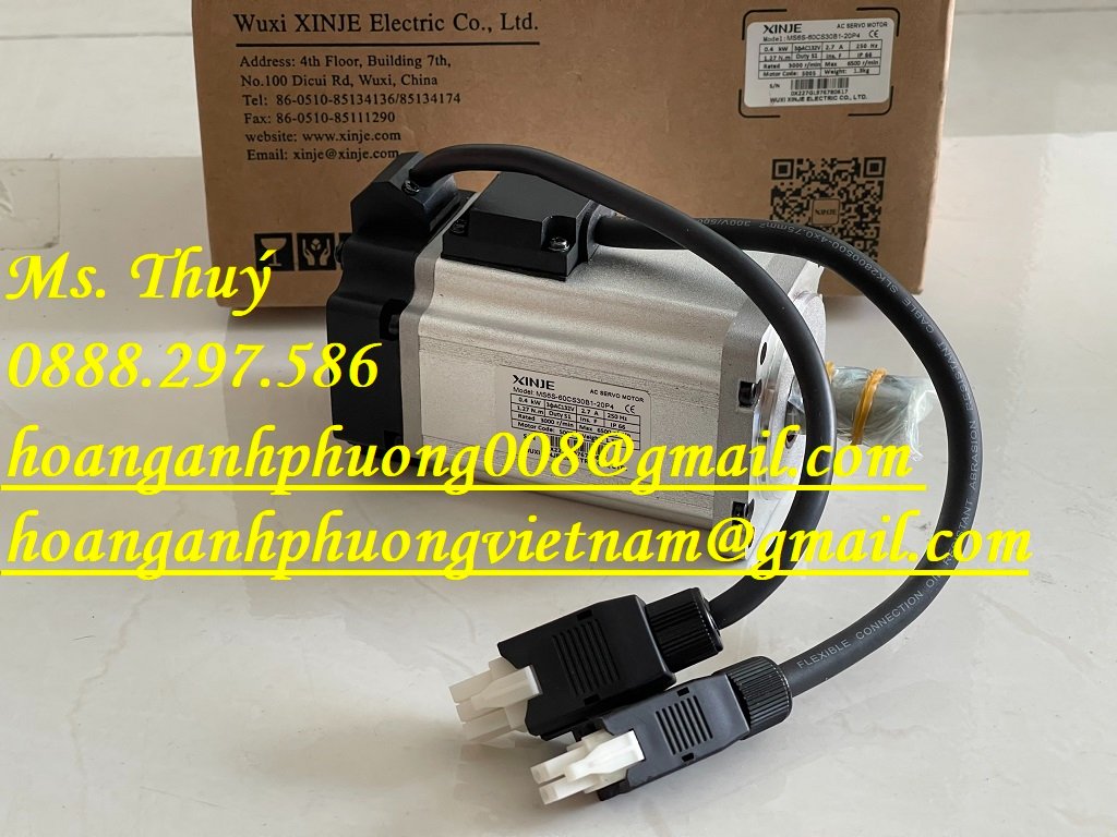 Động cơ Xinje MS6S-60CS30B1-20P4 - Hoàng Anh Phương