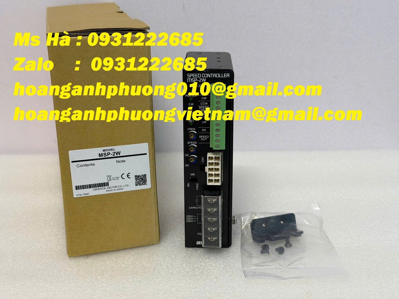 Bộ điều khiển tốc độ MSP-2W Oriental - giá tốt hiện nay