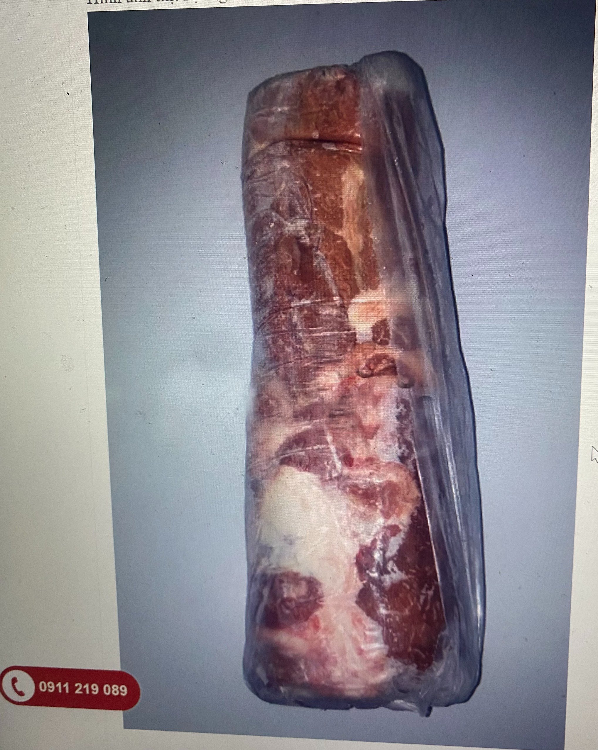 Nạm Gàu trâu Đóng Gói Gọn Gàng – Phù Hợp Cho Nhà Hàng & Bếp Công