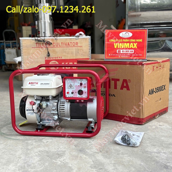Máy phát điện chạy xăng AM-3500EX giá rẻ