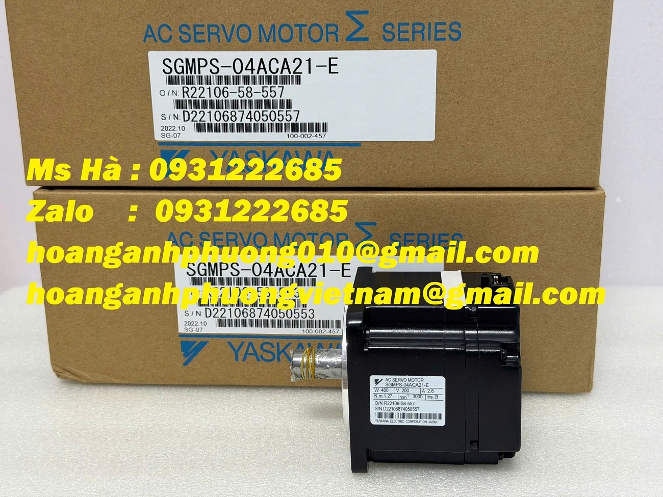 SGMPS-04ACA21-E | Động cơ servo Yaskawa | giao hàng toàn quốc