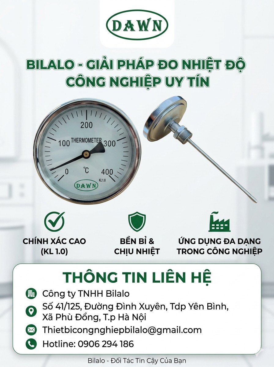 Lợi Ích Khi Sử Dụng Đồng Hồ Đo Nhiệt Độ DAWN