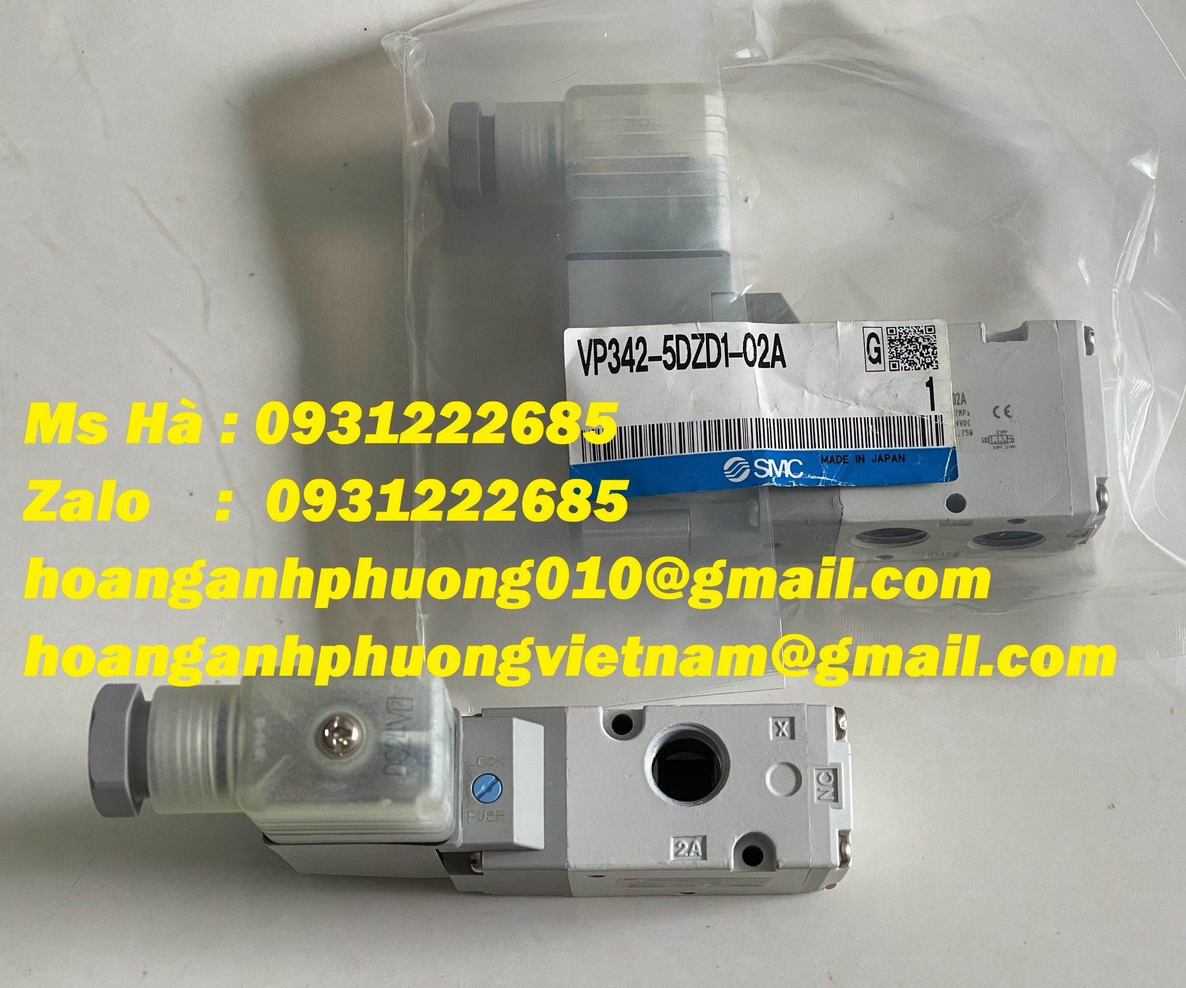 SMC chính hãng giá tốt - van điện từ VP342-5DZD1-02A