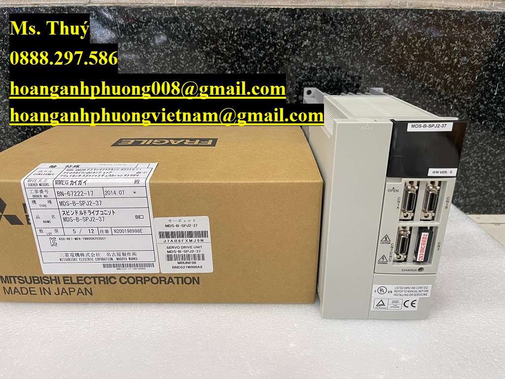 Bộ điều khiển Mitsubishi MDS-B-SPJ2-37 - Hàng chuẩn Japan