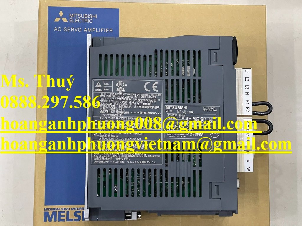 Bộ điều khiển Mitsubishi MR-J3-10A - Cty Hoàng Anh Phương