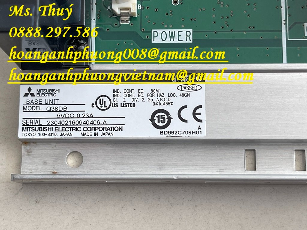 New module Mitsubishi Q38DB - Chuyên mô đun, bộ điều khiển