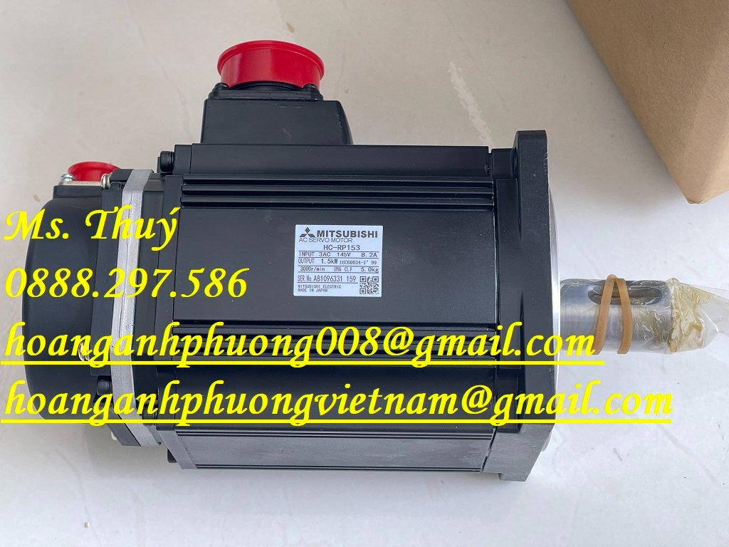 Thiết bị giá tốt - Động cơ Mitsubishi HC-RP153- Mới 100%