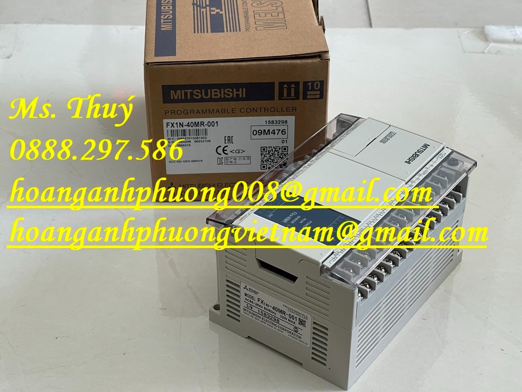Bộ lập trình PLC Mitsubishi FX1N-40MR-001 - Thiết bị giá tốt