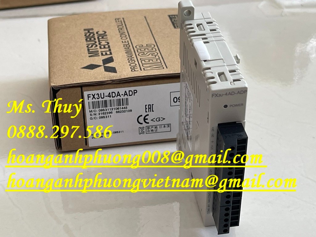 Thiết bị Module  nhập khẩu - FX3U-4DA-ADP Mitsubishi - Japan