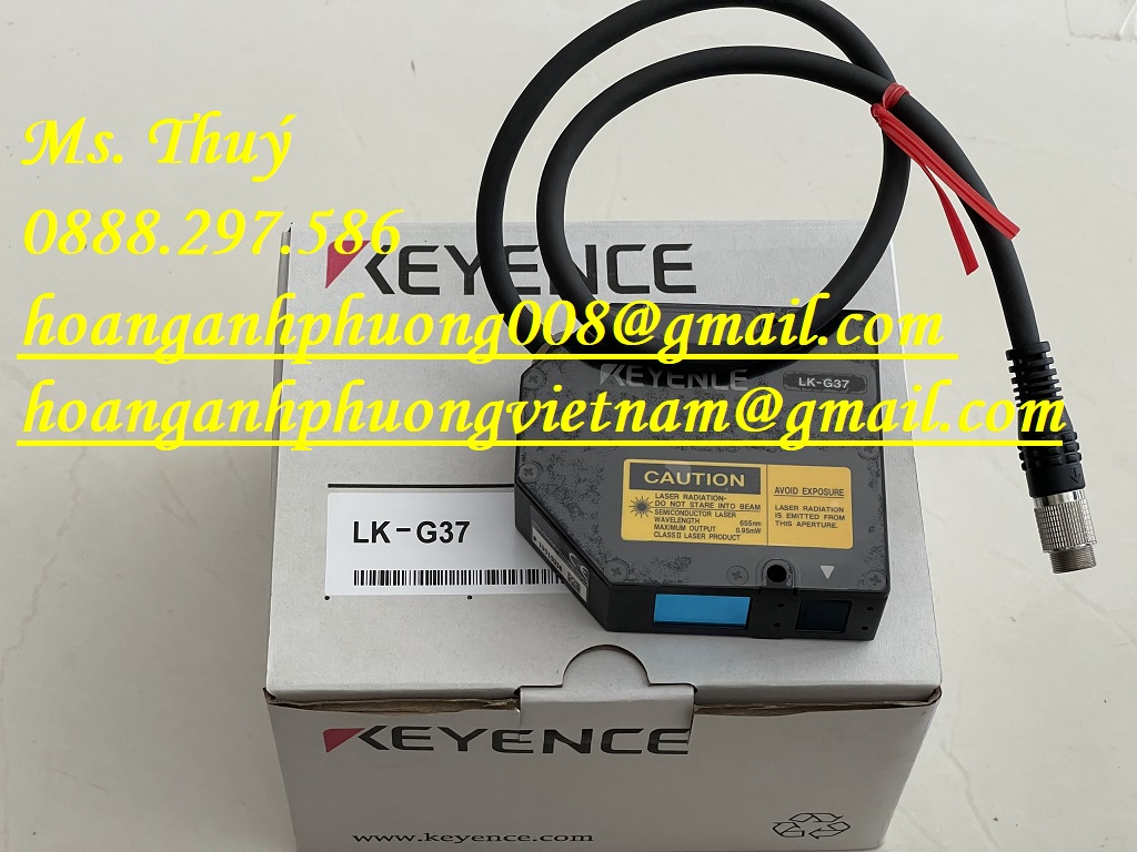 Đầu cảm biến Keyence LK-G37 - Giao hàng toàn quốc