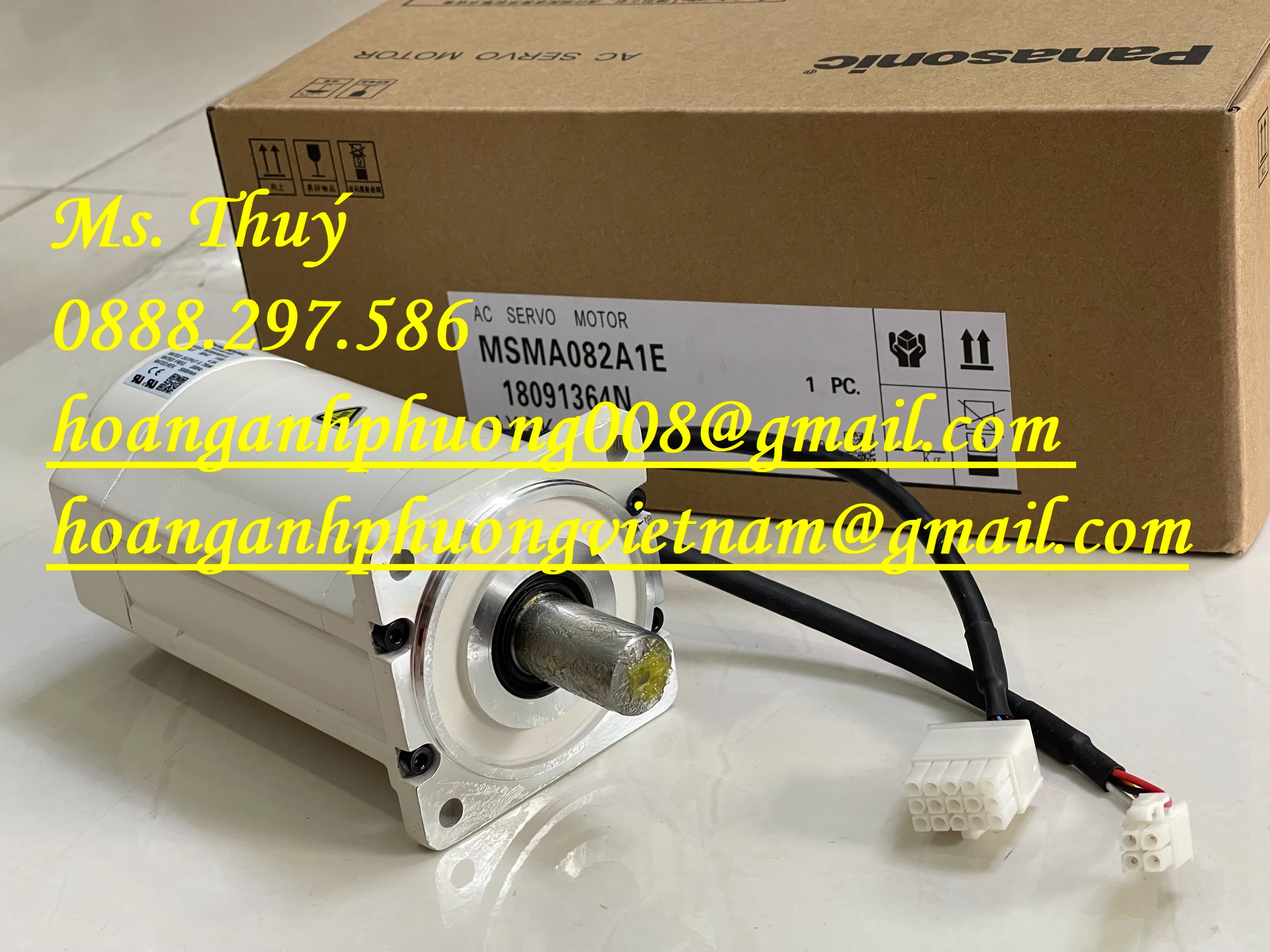 Chuyên động cơ servo - Panasonic MSMA082A1E - Mới 100%