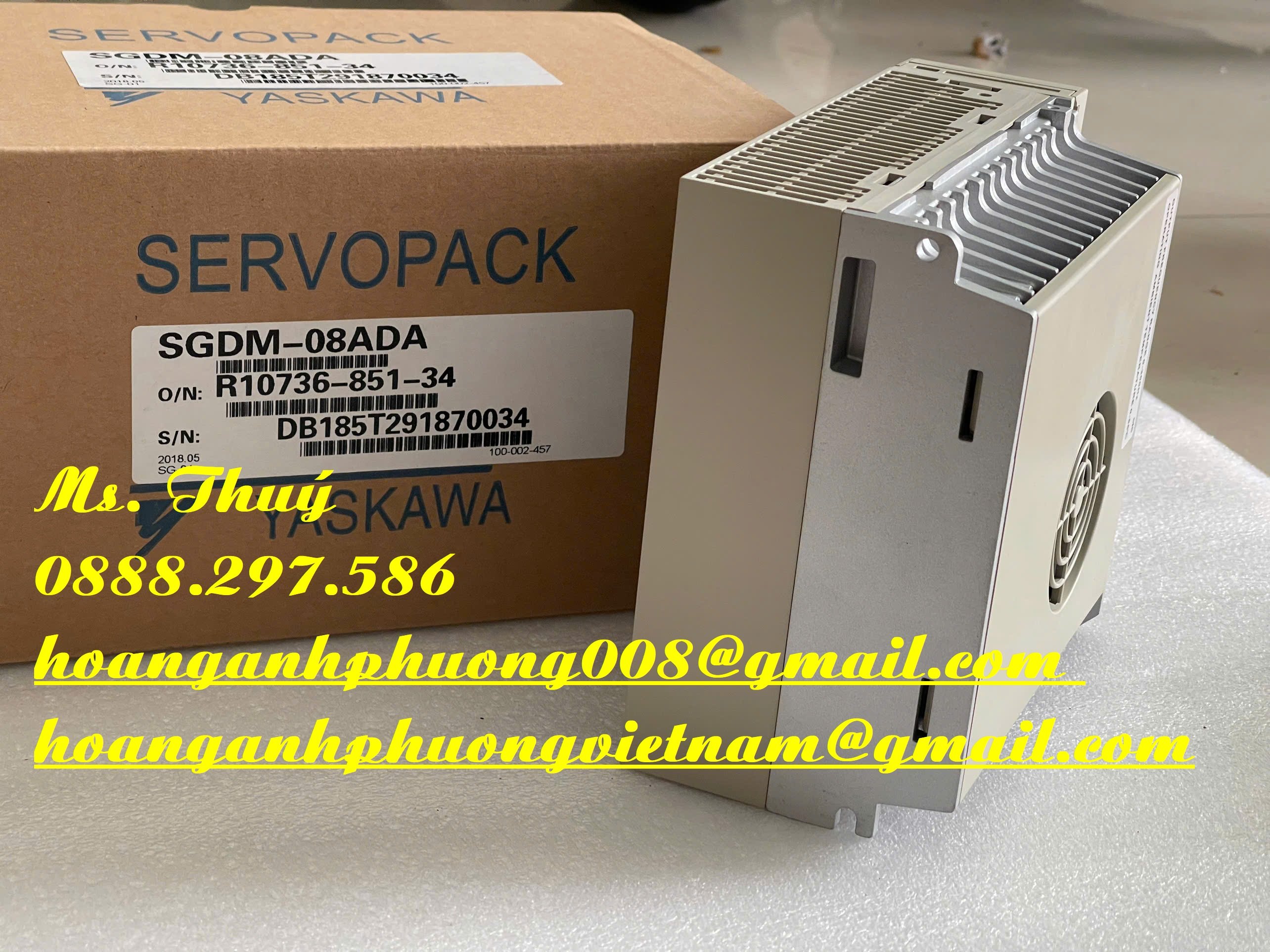 Bộ điều khiển Yaskawa SGDM-08ADA - Hàng Nhật chính hãng