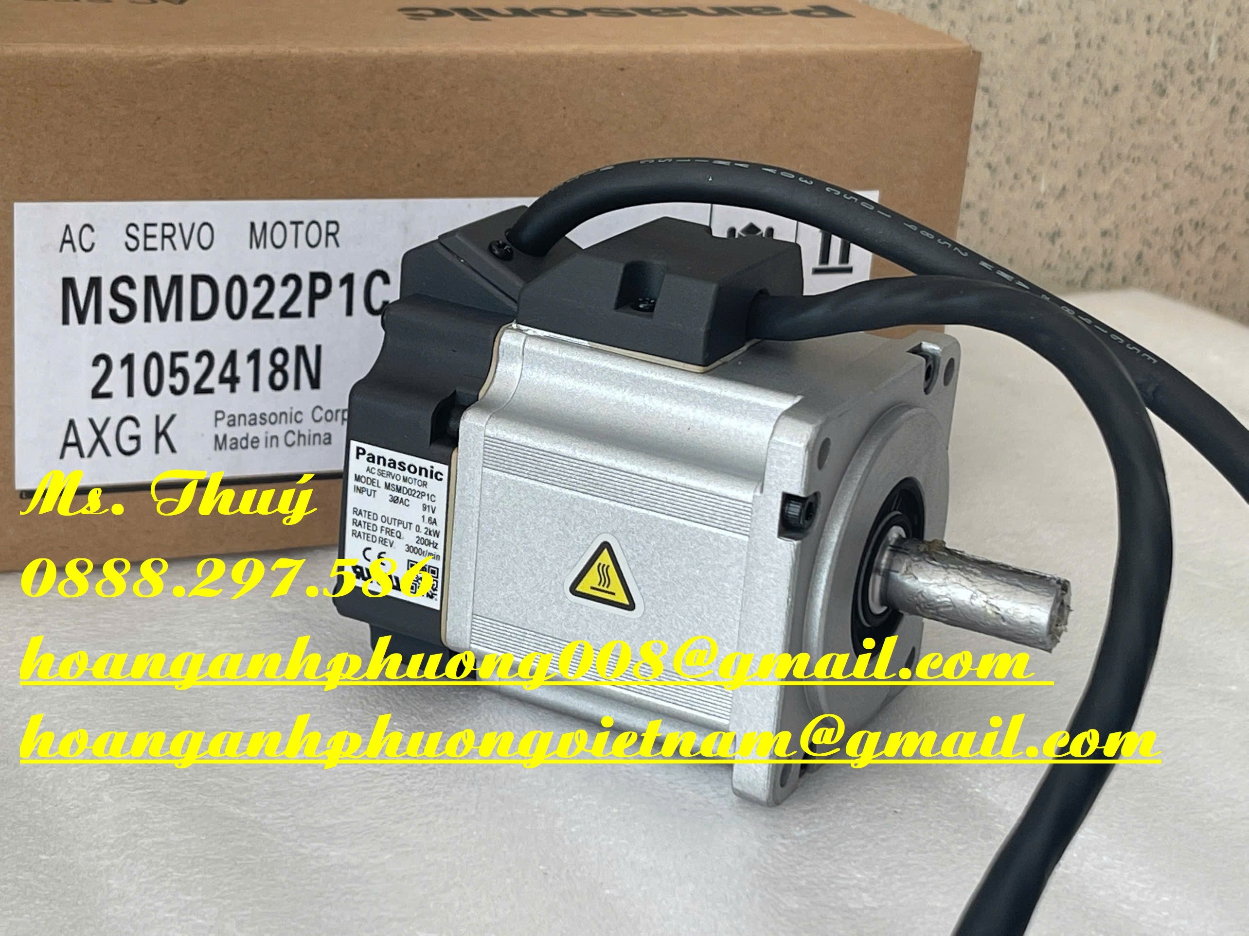 Động cơ Panasonic MSMD022P1C - Cty Hoàng Anh Phương