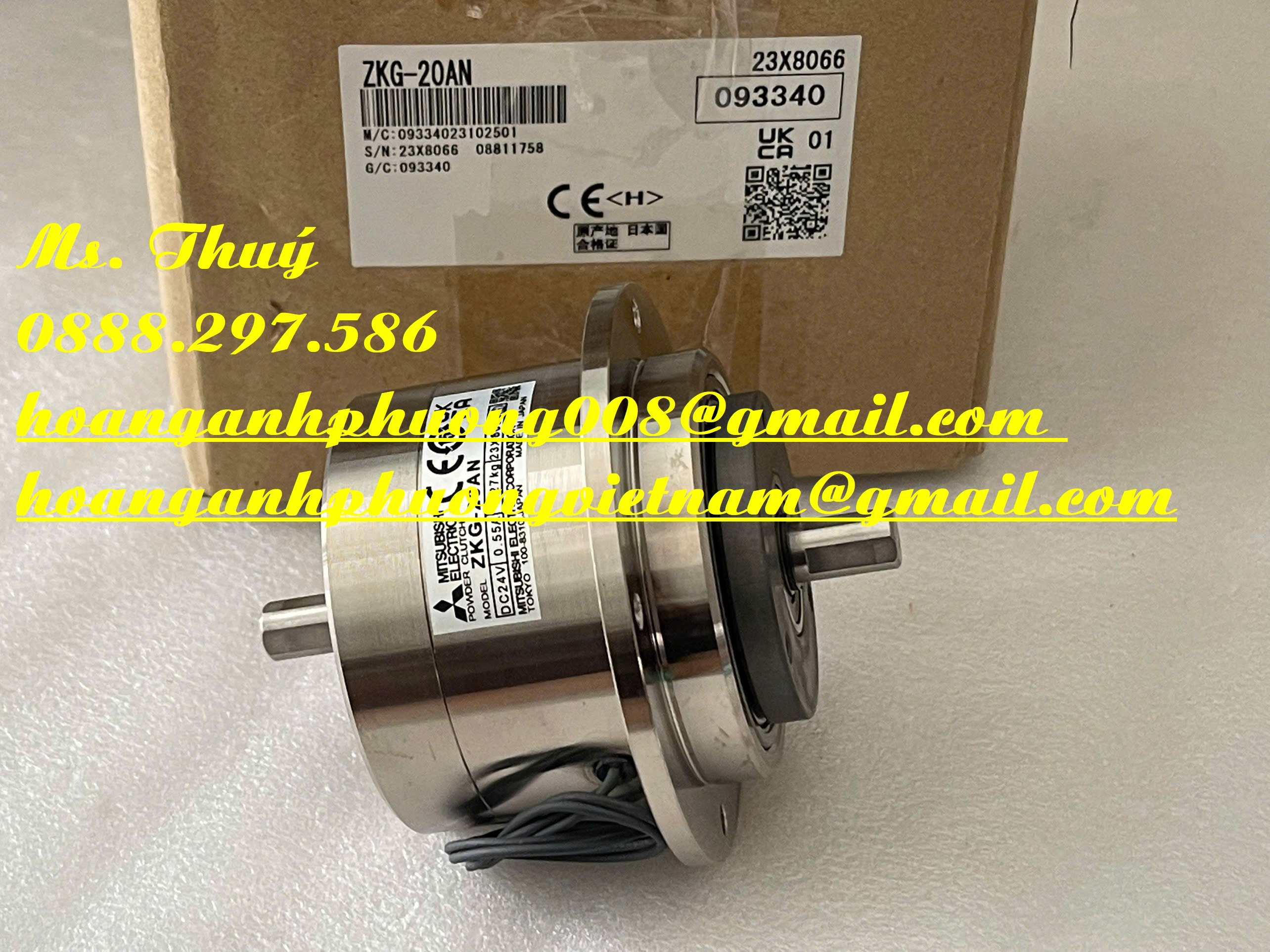 Phân phối chính hãng - Thắng từ ZKG-20AN Mitsubishi