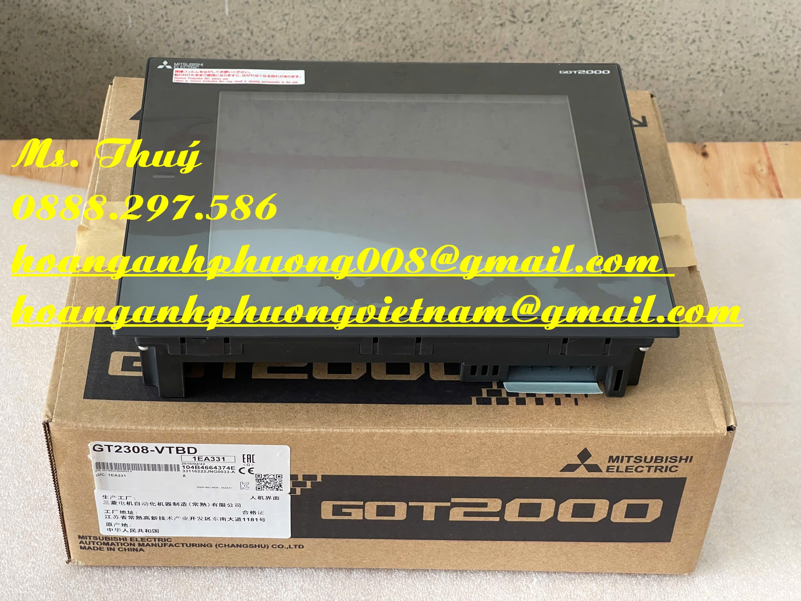 Màn hình công ngiệp Mitsubishi GT2308-VTBD - New 100%