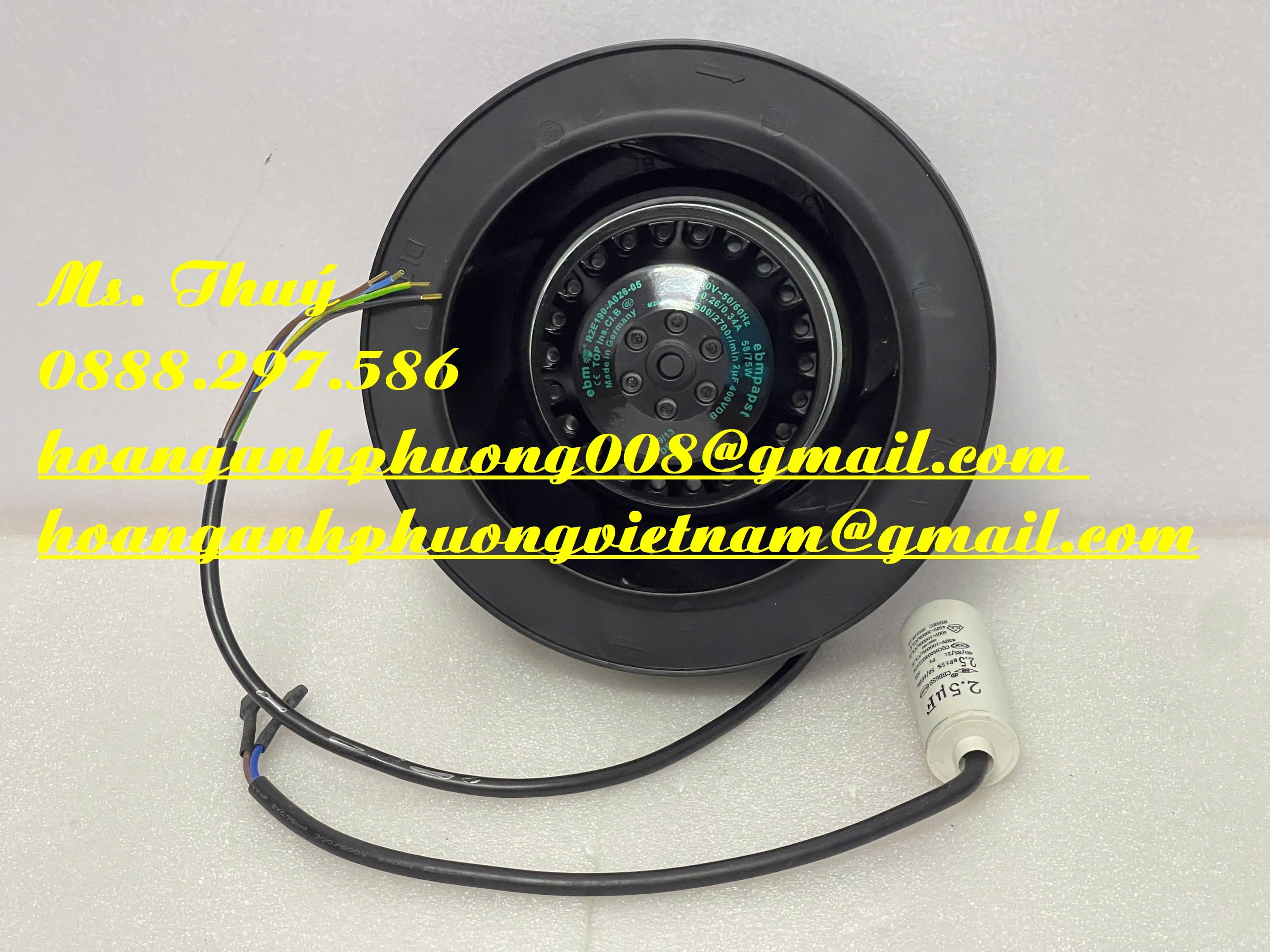 Ebm-papst R2E190-A026-05 - Quạt giá tốt - Bình Dương