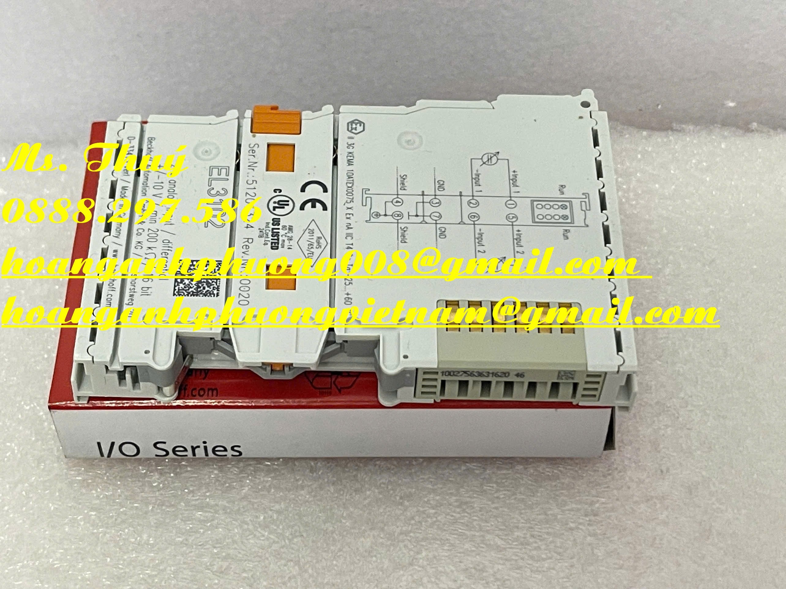 Bộ module nhập khẩu - Beckhoff EL3102 - Made in Germany