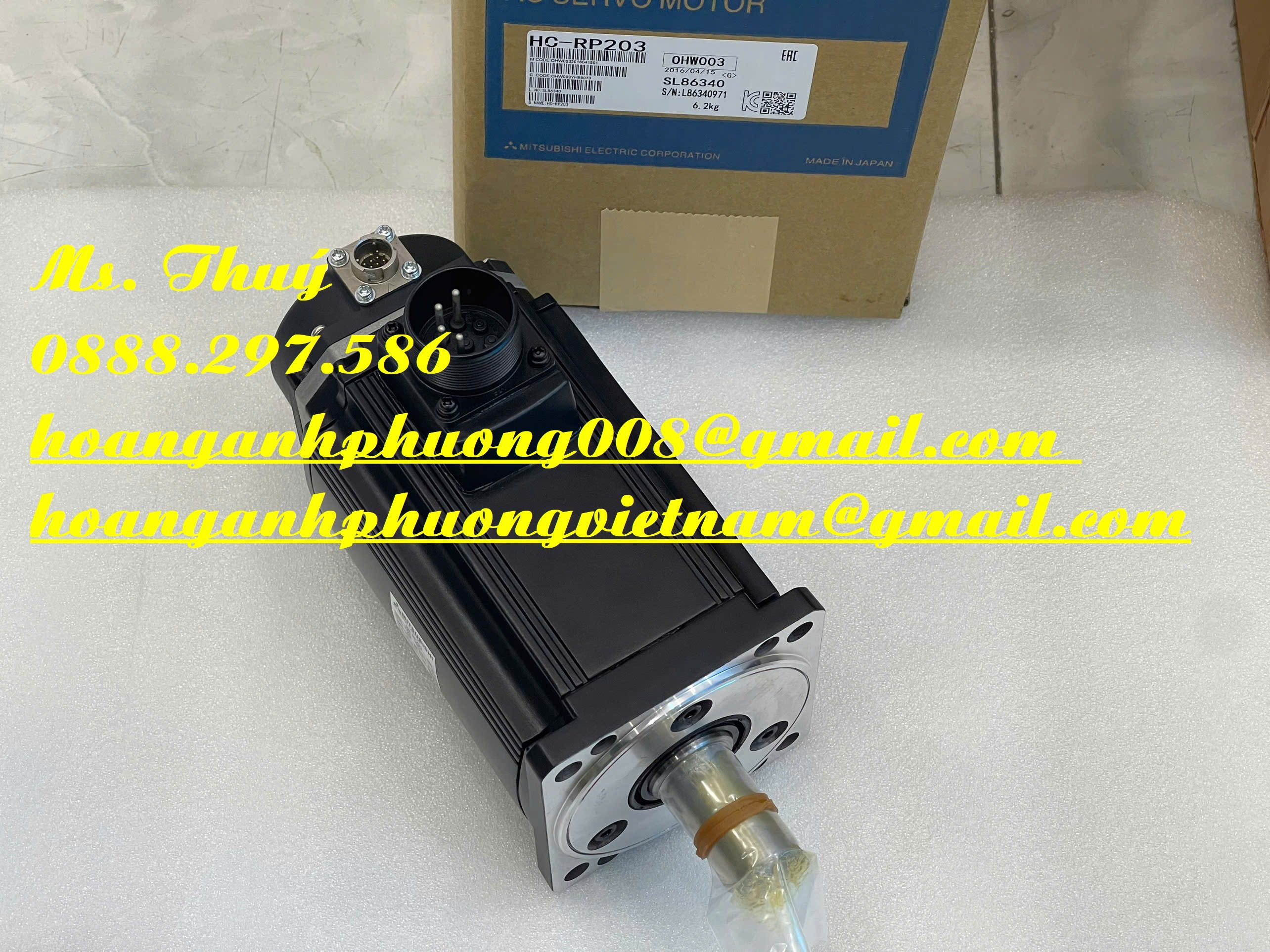 Mitsibishi HC-RP203 - Động cơ chuẩn Japan - Mới 100%