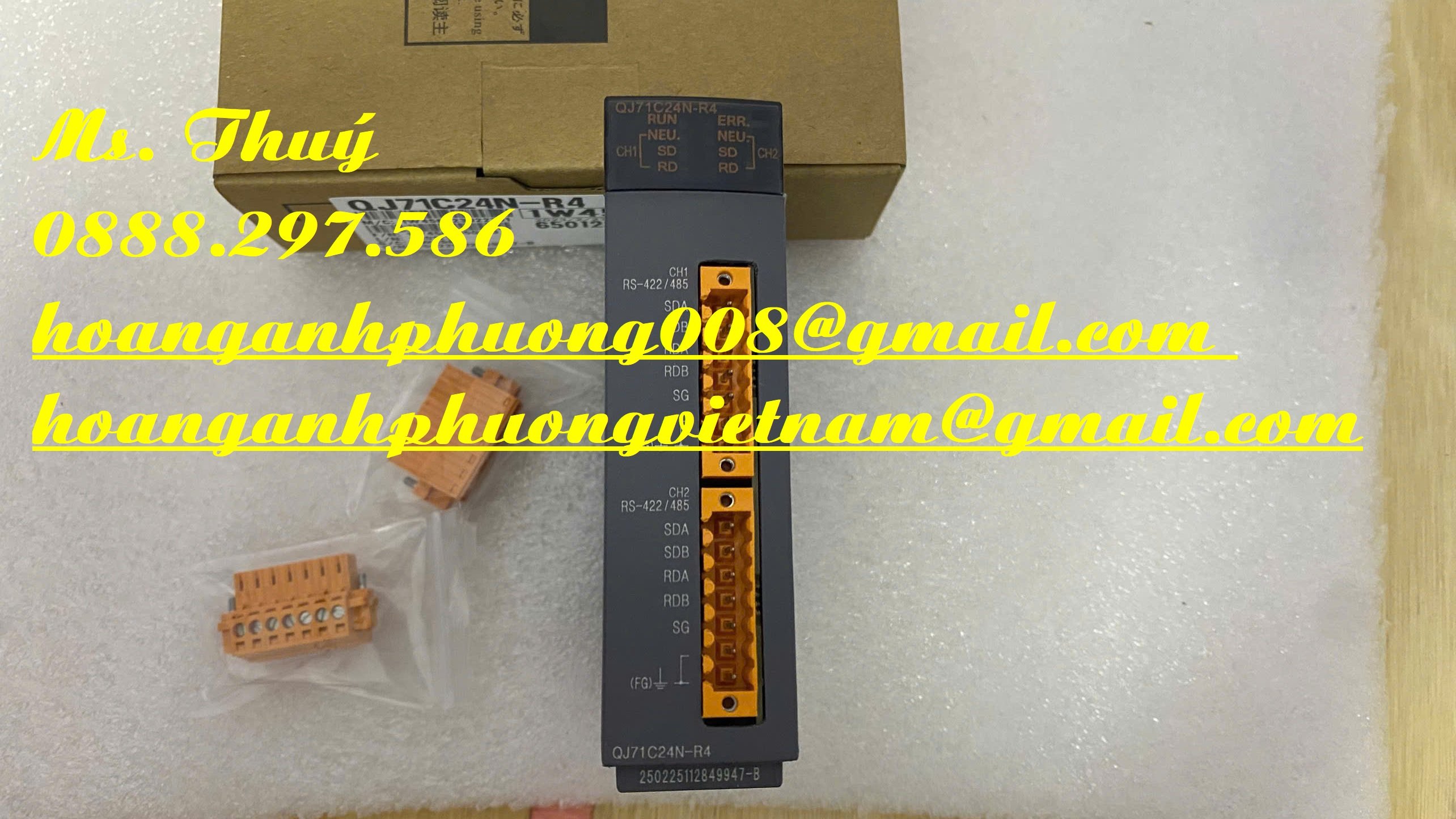 Chuyên thiết bị tự động hoá - Module QJ71C24N-R4 Mitsubishi