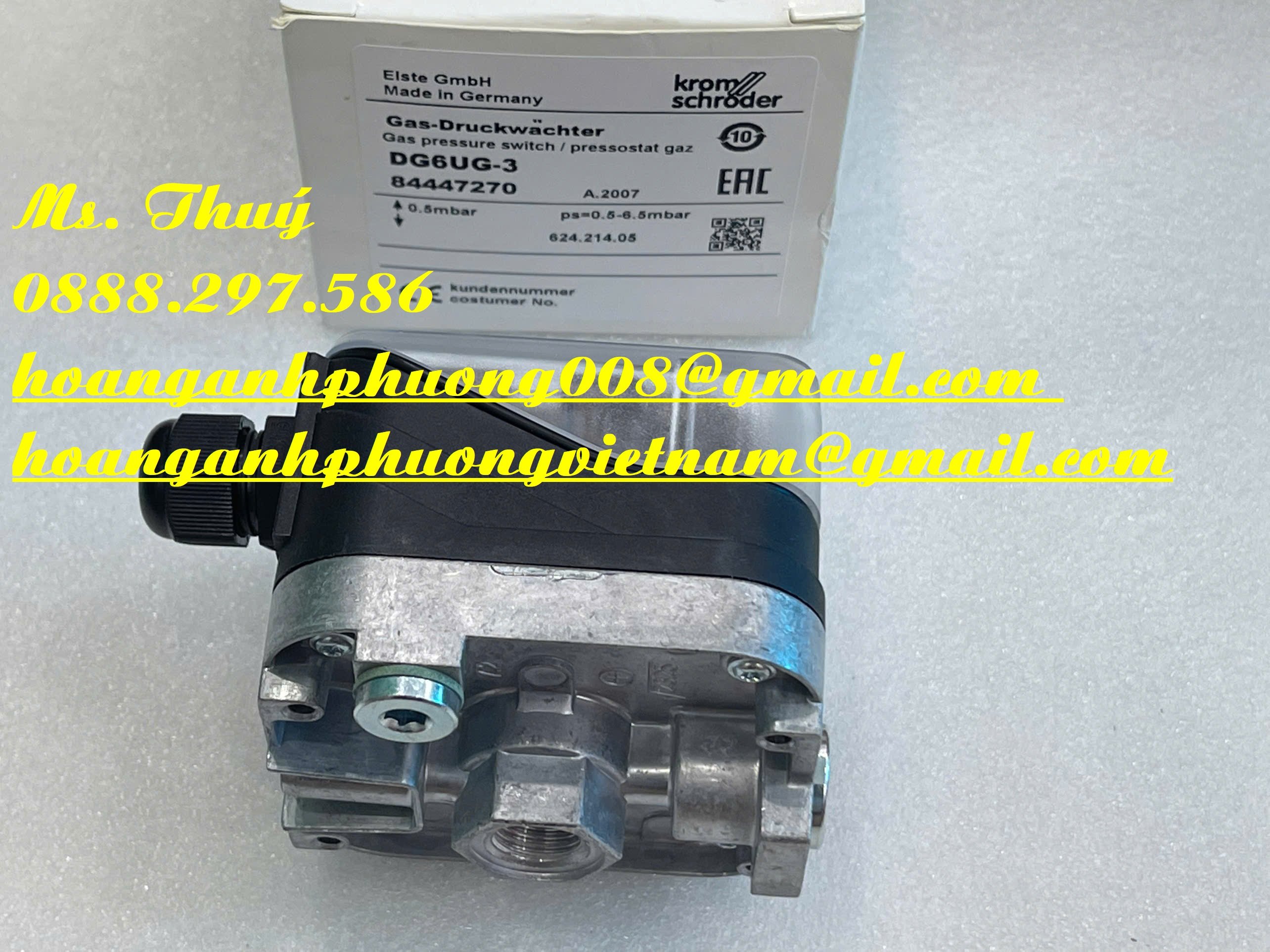 Công tắc Kromschroder DG6UG-3 - Hàng mới, giá ưu đãi