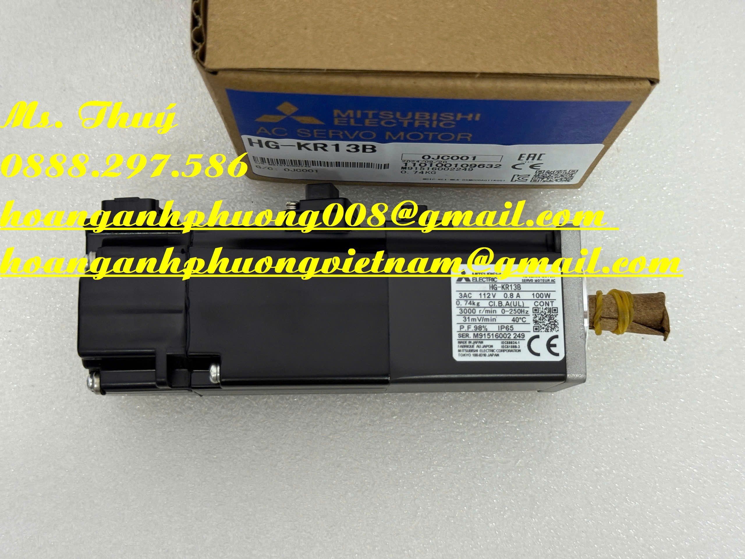 Servo Motor HG-KR13B Mitsubishi - Hàng Nhật giá tốt tại VN