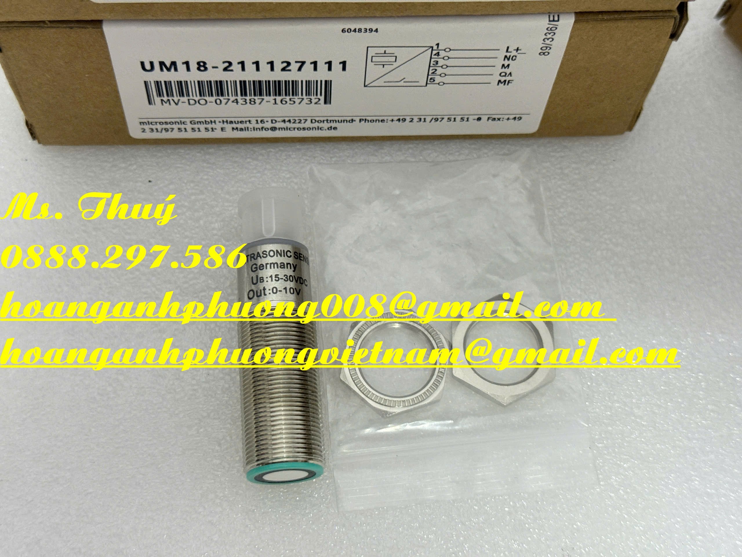 Hàng nhập - Cảm biến Sick UM18-211127111 - Bình Dương